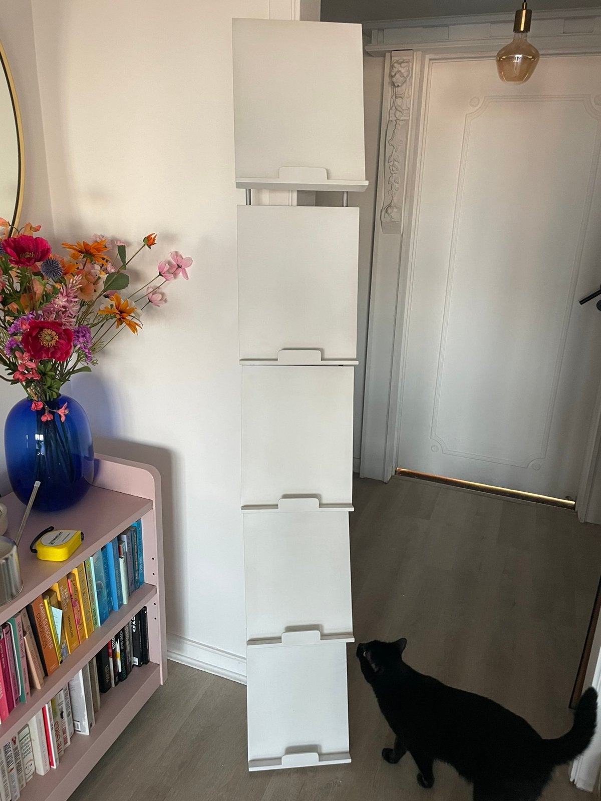 Wit magazinerek, Maison & Meubles, Armoires | Étagères, Enlèvement, Comme neuf