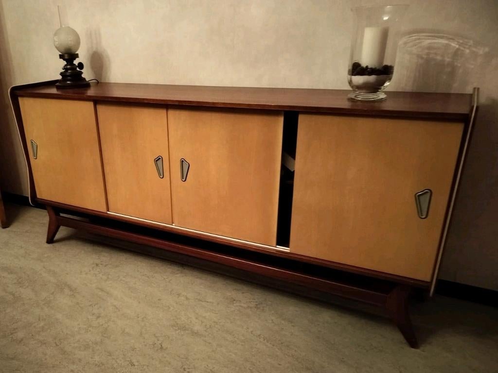 Grote vintage midcentury sideboard kast, Ophalen