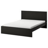 cadre de lit haut MALM Ikea 160 x 200 avec matelas, Ophalen, Tweepersoons