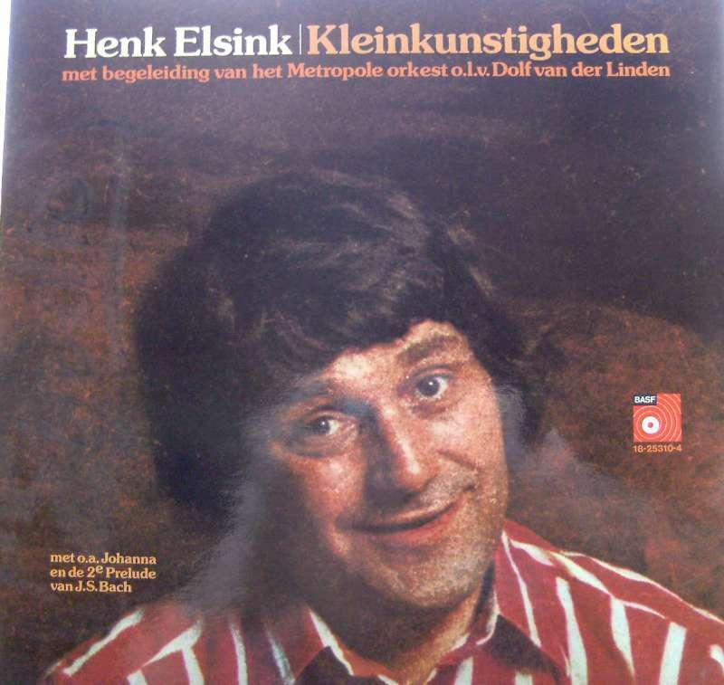 LP Henk Elsink - Kleinkunstigheden, CD & DVD, Vinyles | Néerlandophone, Enlèvement ou Envoi, Comme neuf, 12 pouces, Bande Originale ou Comédie musicale