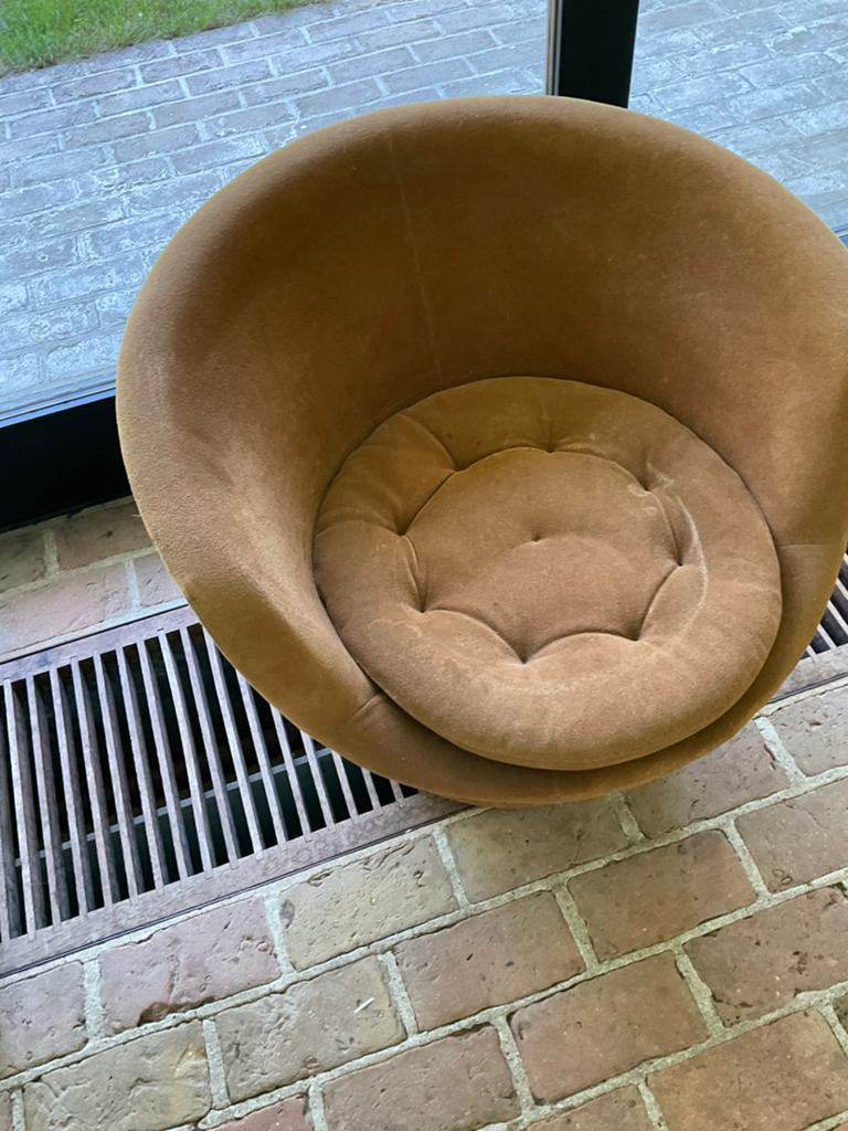 vintage zetel, Huis en Inrichting, Zetels | Zetels en Chaises Longues, Ophalen, Zo goed als nieuw