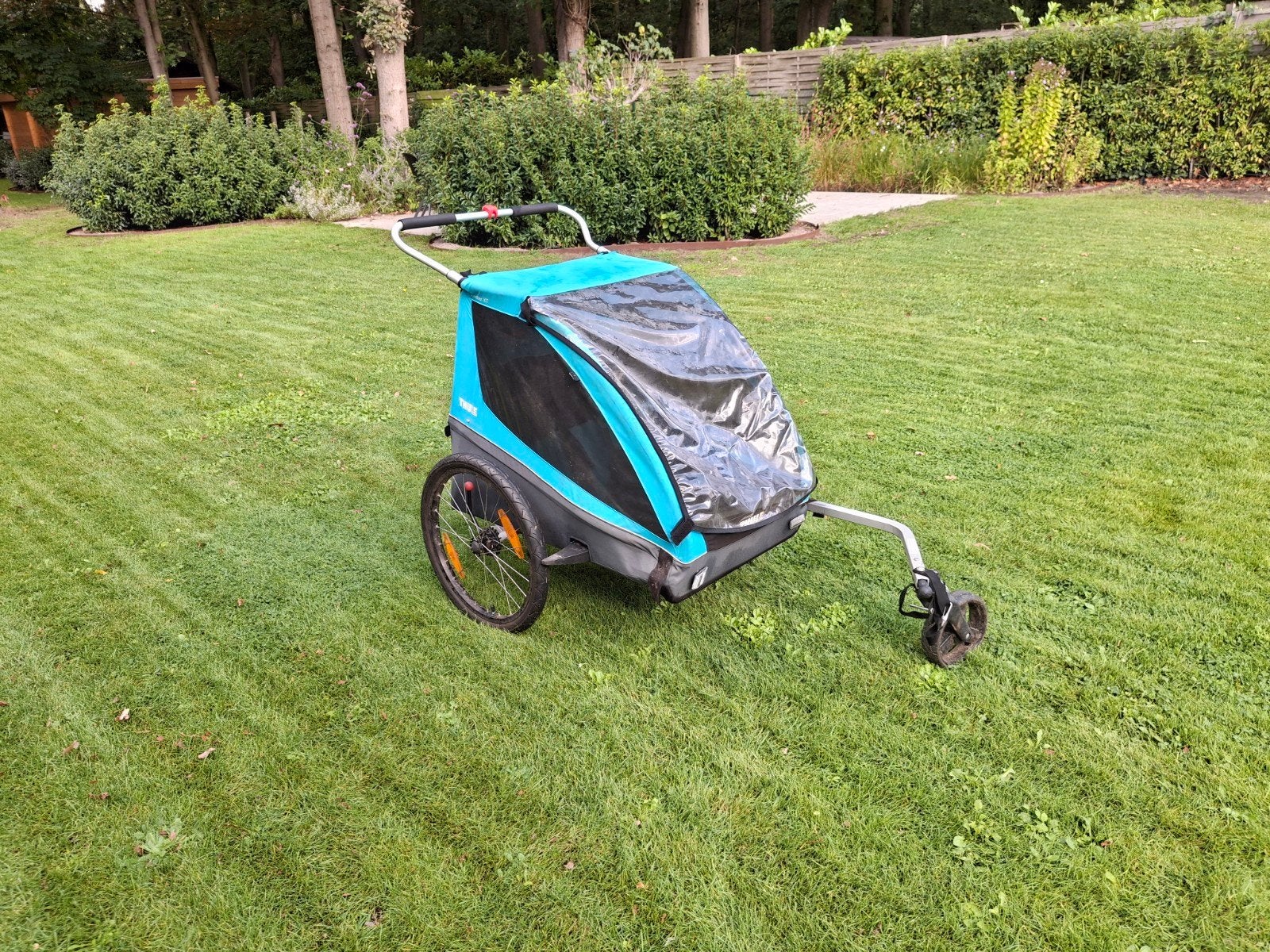 thule fietskar loopkar, Enlèvement, Pliable