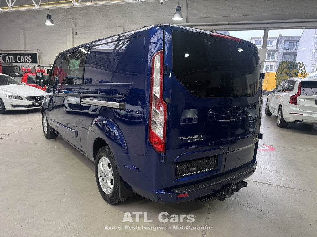 Ford Transit Custom 2.2D | 6 Zitplaatsen | Lichte Vracht | 1, Auto's, Ford, Voorwielaandrijving, Euro 5, Stof, Gebruikt