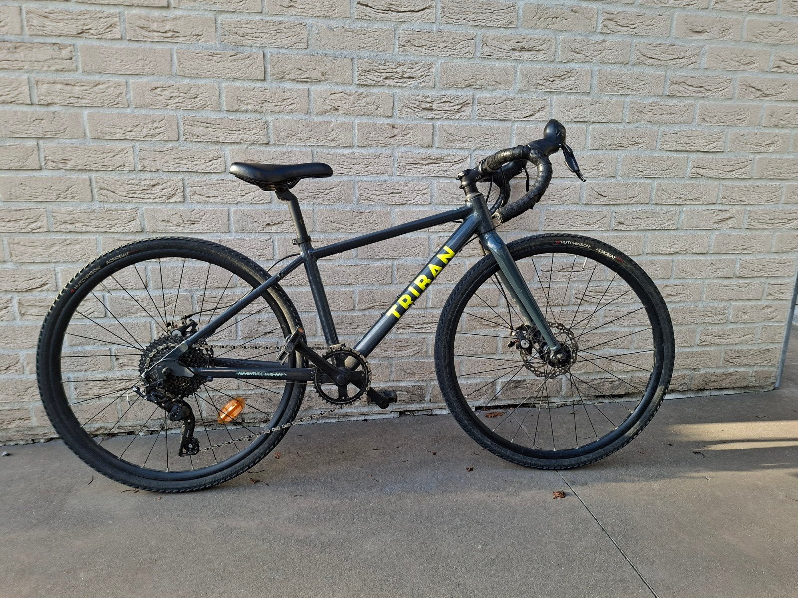 Velo gravel enfants Triban 520, 10 à 15 vitesses, Enlèvement, Utilisé, Frein à disque