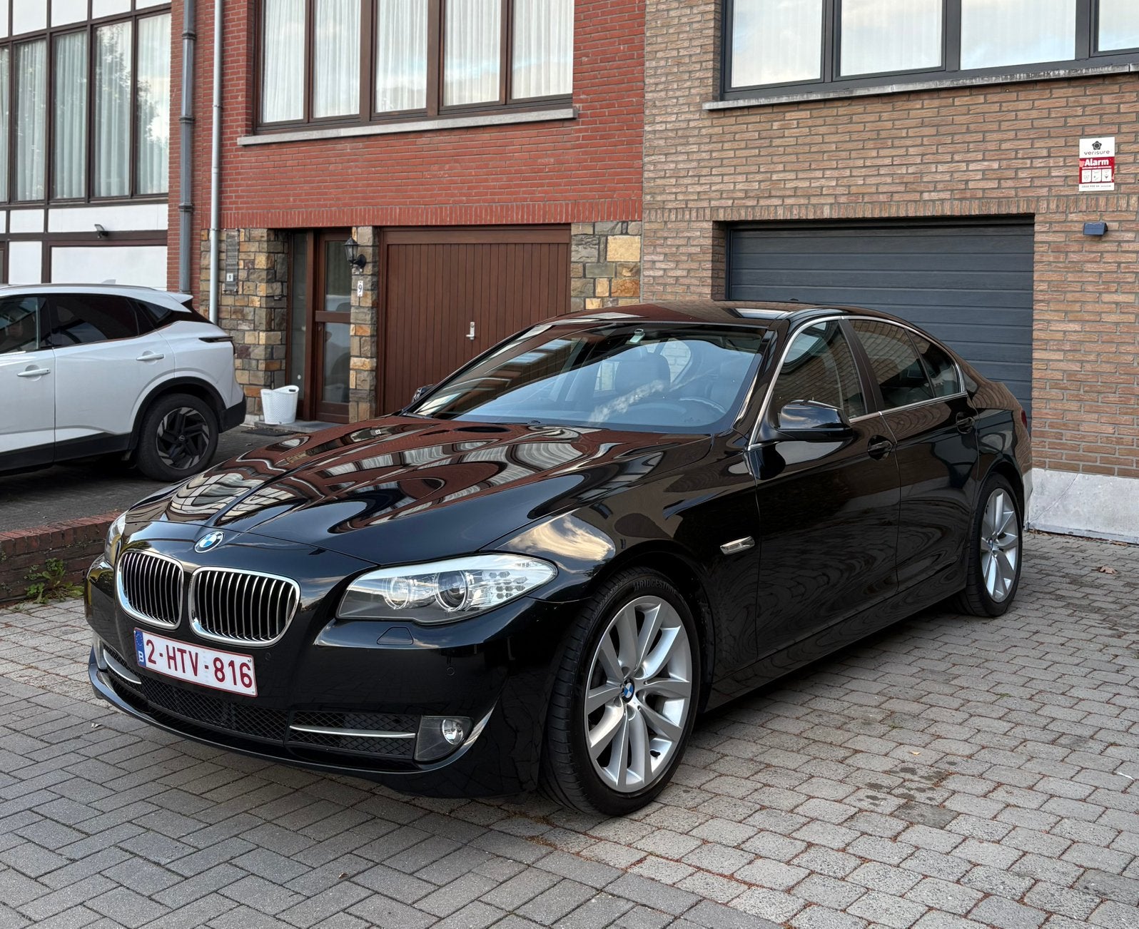 BMW Série 5 F10 - 528i, Auto's, Automaat, Achterwielaandrijving, Zwart, 4 cilinders