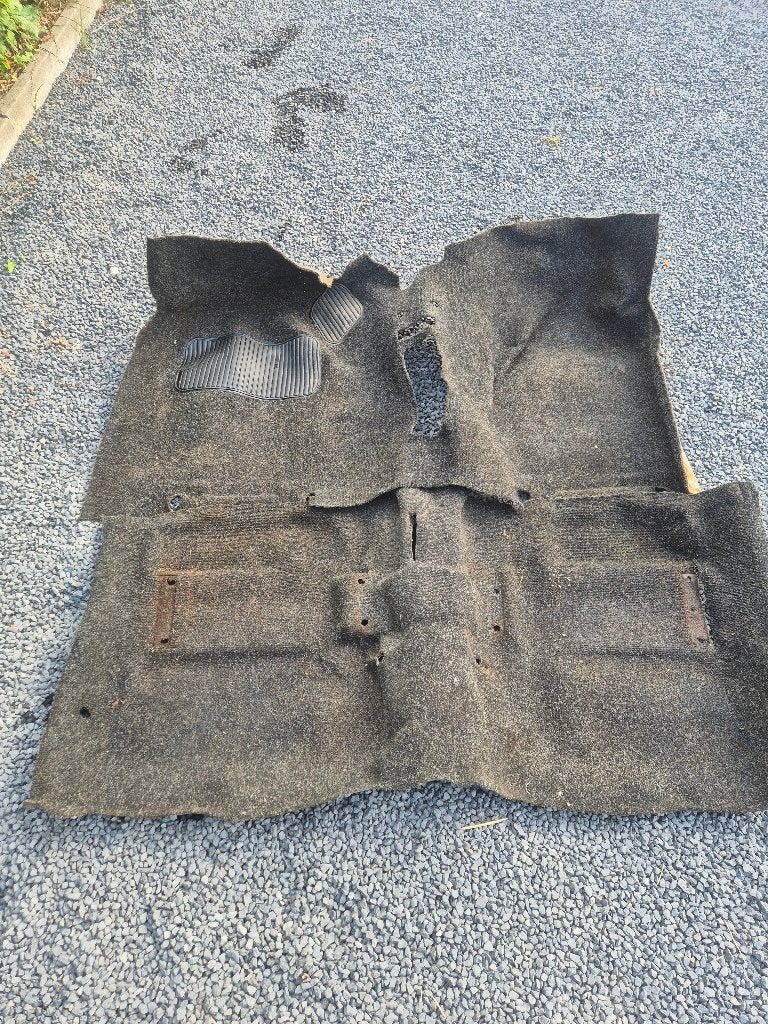 opel kadet c 1.2 schakel  sedan-city-coupe zwart tapijt, Ophalen, Opel