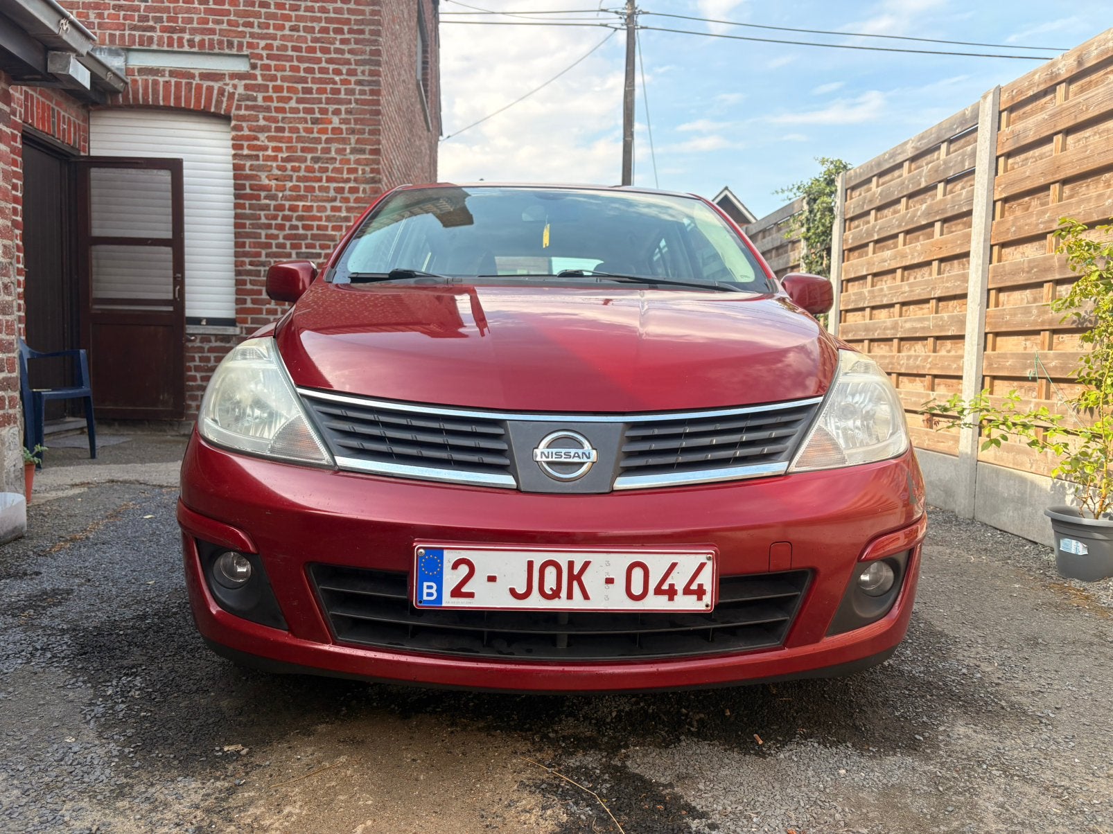 Nissan tiida geukeurd, Auto's, Diesel, 5 deurs, Particulier, Regensensor