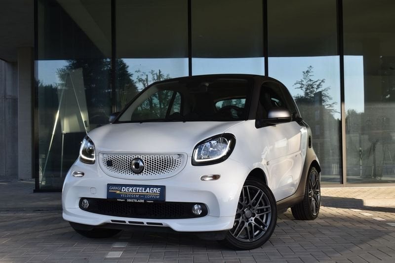smart forTwo EQ BRABUS Style AUT, 0 cilinders, Gebruikt, Zwart, Wit