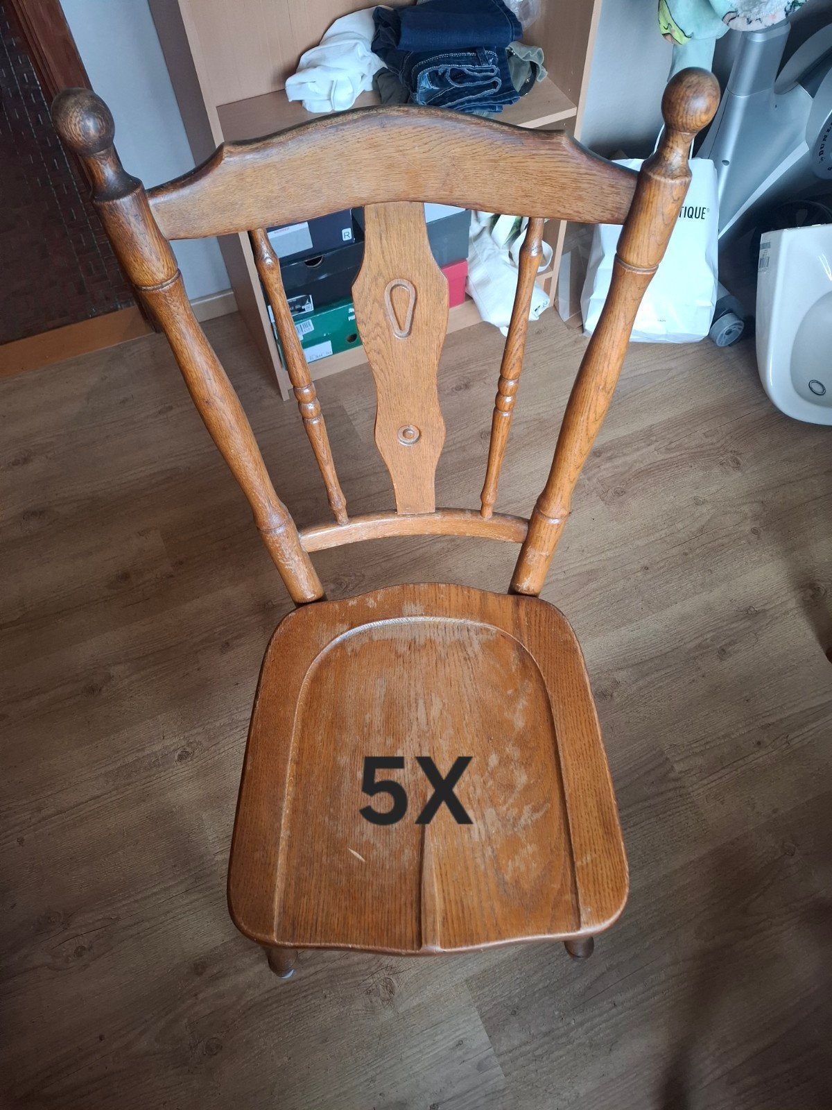 Gratis houten stoelen, Antiek en Kunst, Ophalen
