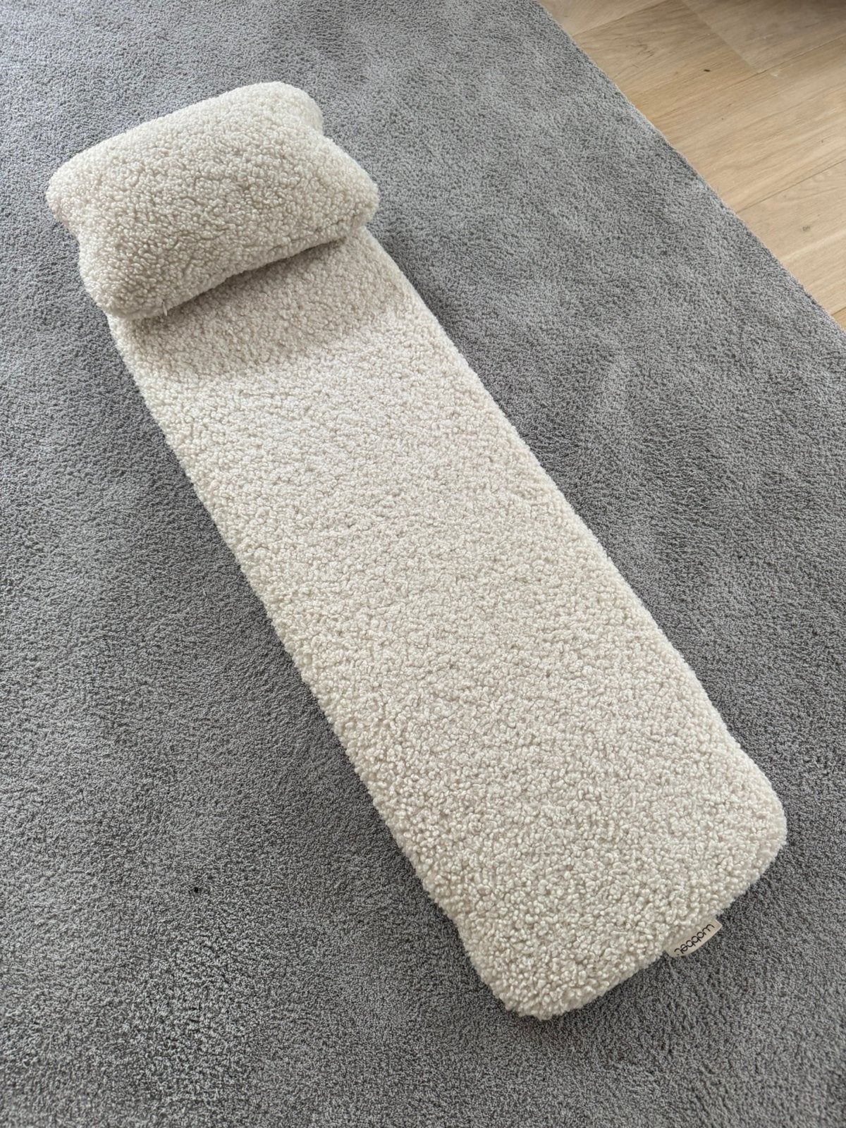 Wobbel matras en kussen Teddy, Ophalen, Gebruikt