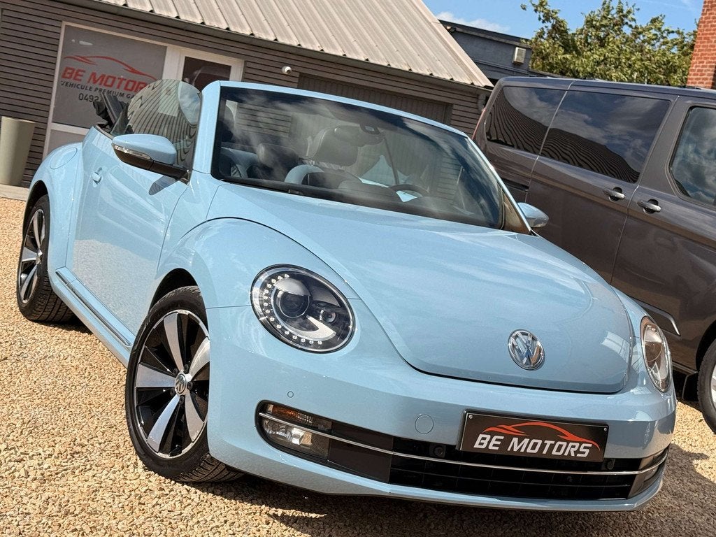 Volkswagen Beetle Cabriolet 2.0 TDi 140CV / EDITION / BOITE, Auto's, Gebruikt, 4 cilinders, Cabriolet, Blauw