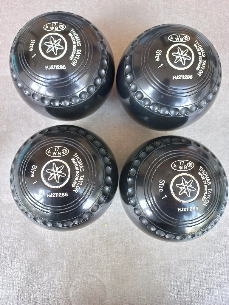 Short Mat Bowl Bowl ballen Thomas Taylor, Sports & Fitness, Bowling, Enlèvement, Comme neuf, Boule