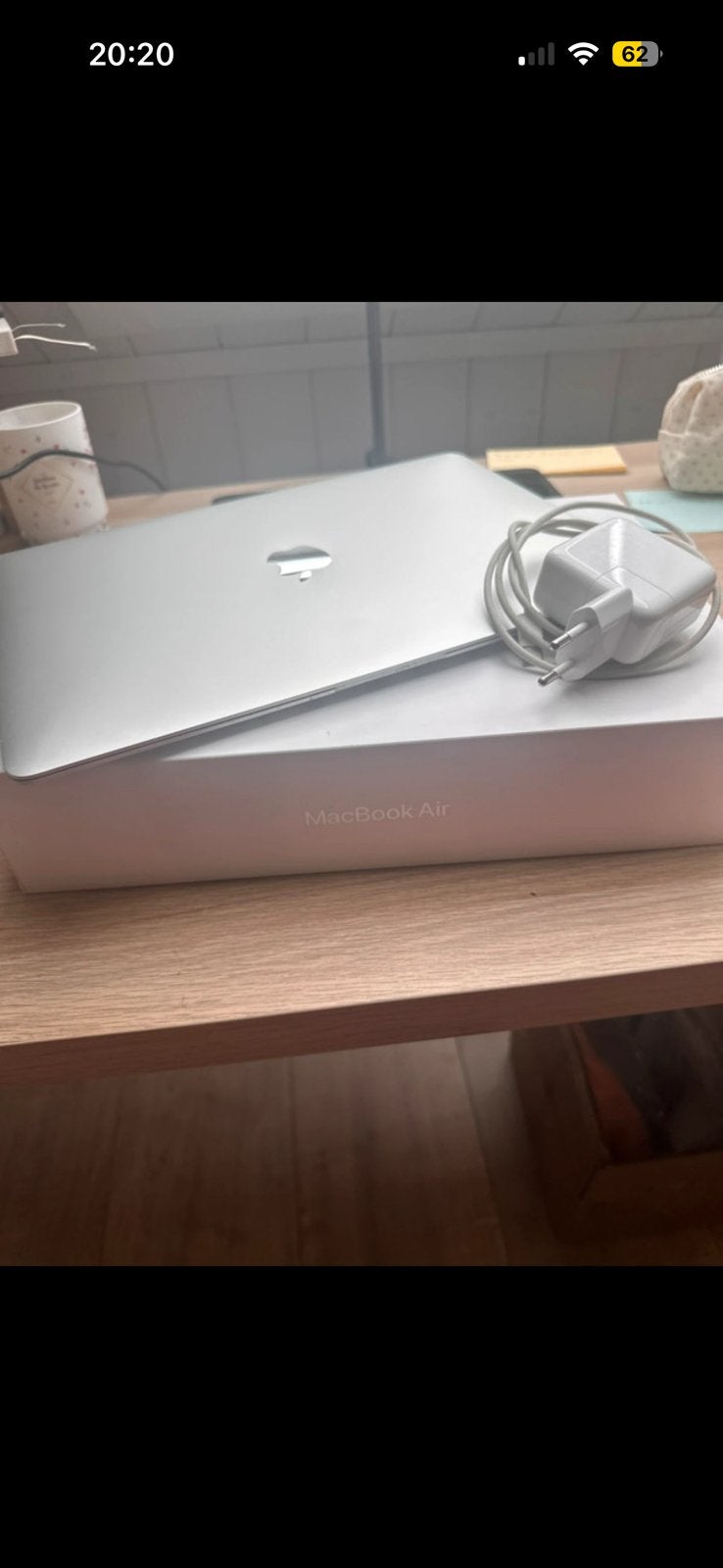 MacBook Air M1 2020 - 256 Go SSD - Très bon état, Enlèvement, Utilisé, SSD, Azerty