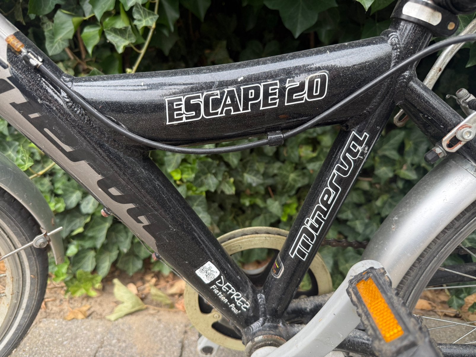 Kinderfiets om op te maken, Ophalen, Gebruikt