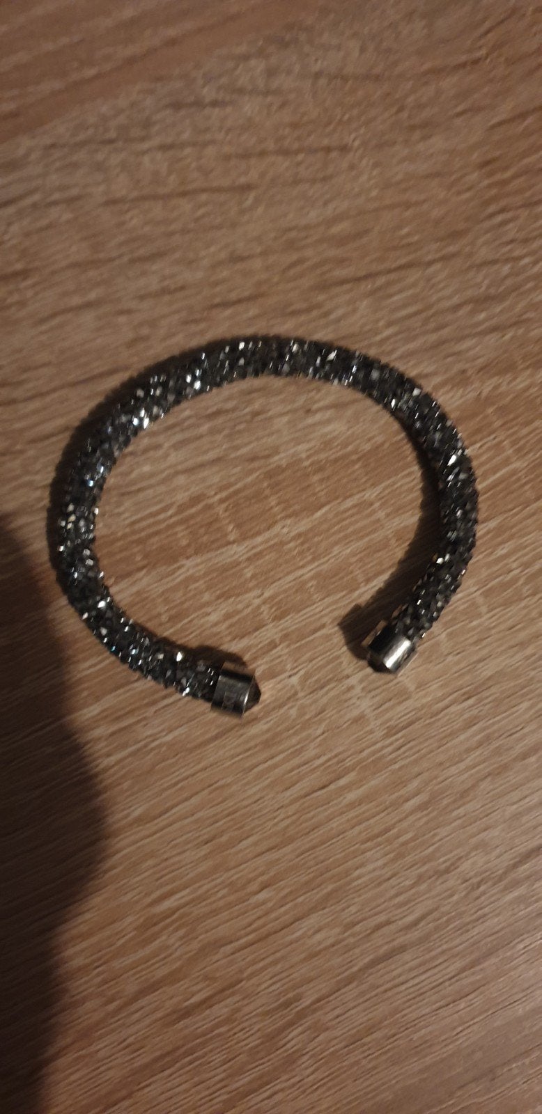 très beau bracelet Swarovski, Enlèvement ou Envoi, Comme neuf, Argent, Avec cristal