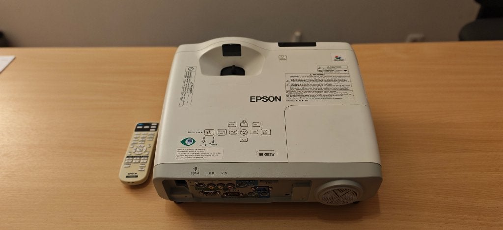 Epson EB-535W, HD (720), Epson, Enlèvement, LCD
