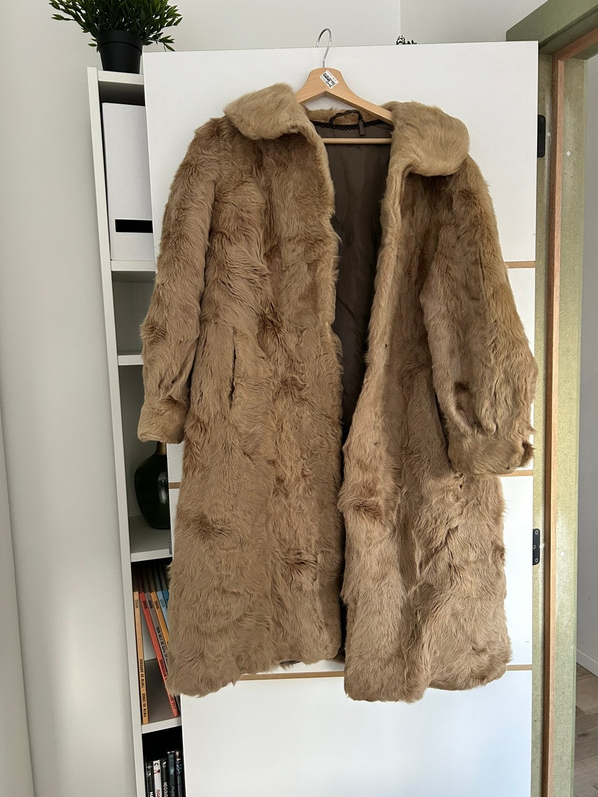 Manteau en vison, Enlèvement, Comme neuf, Taille 38/40 (M), Brun