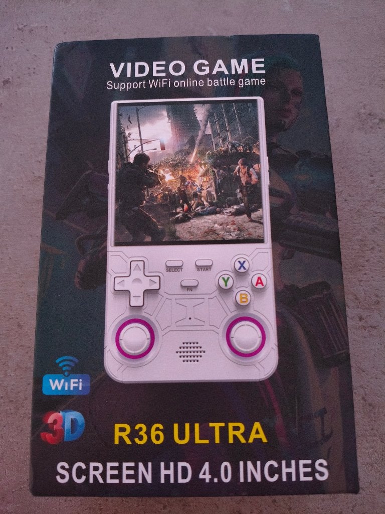 Nieuwe R36 ultra draagbare gameconsole 4,0-inch 128 GB blauw, Games en Spelcomputers, Spelcomputers | Overige, Ophalen of Verzenden