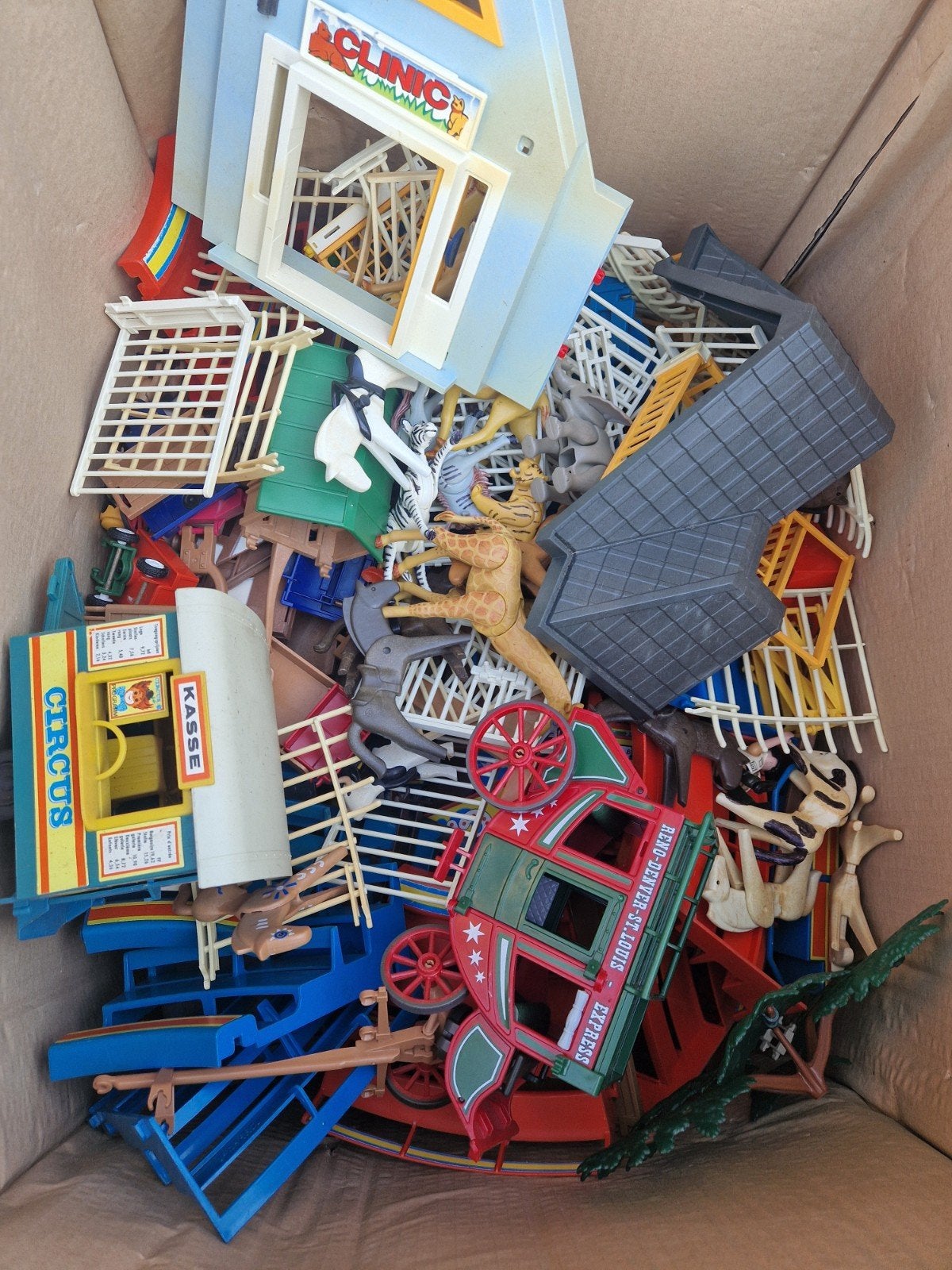 super veel playmobil en Lego dulpo, Ophalen, Gebruikt, Overige merken