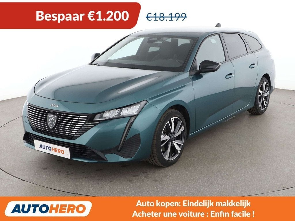 Peugeot 308 1.2 PureTech Allure (bj 2022, automaat), Auto's, 1199 cc, 96 kW, 5 deurs, 131 pk