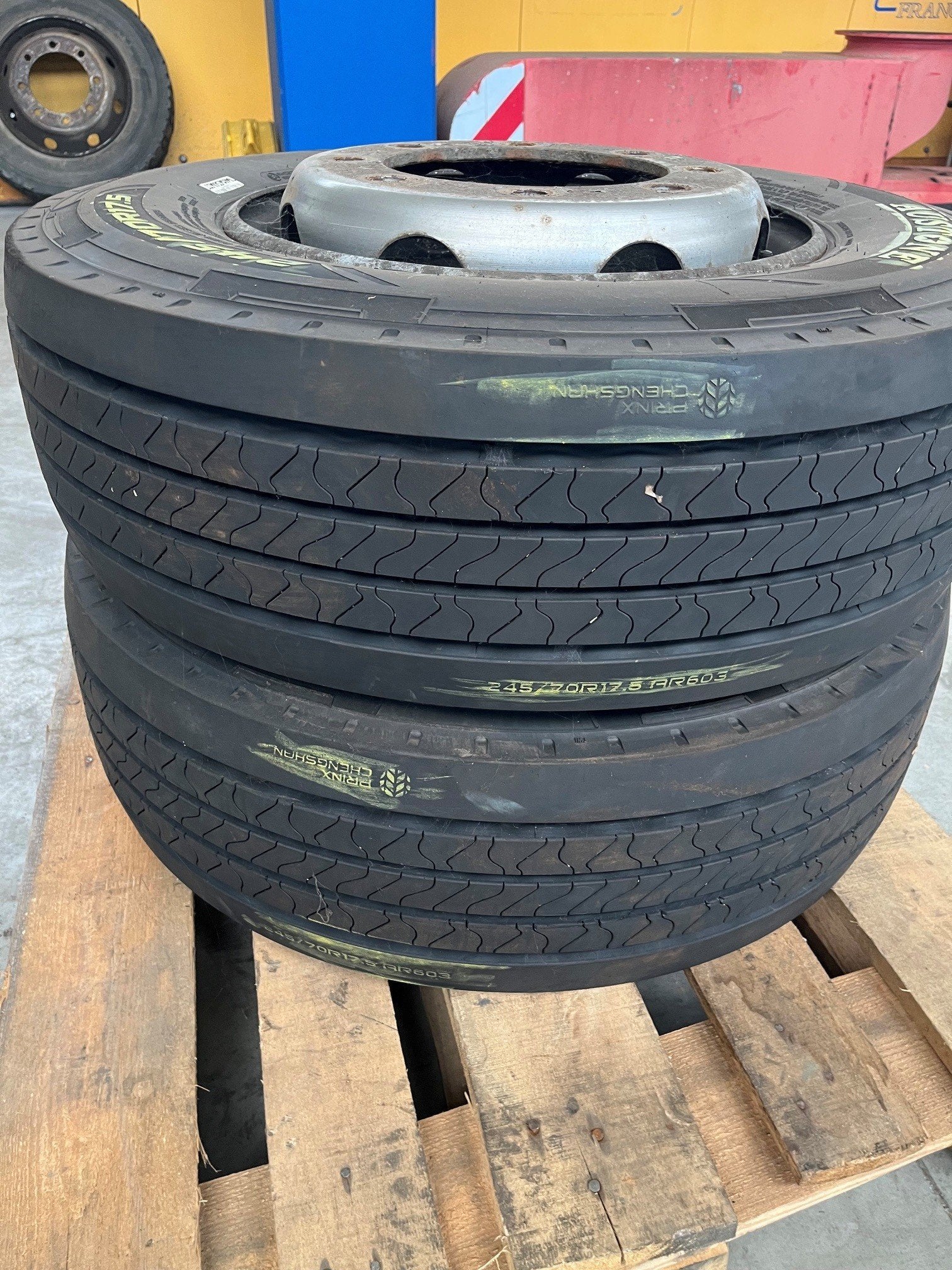 Band + Velg 245/70R17,5 AUSTONE AAR603 NIEUW, Gebruikt, Overige merken, Overige Auto-onderdelen