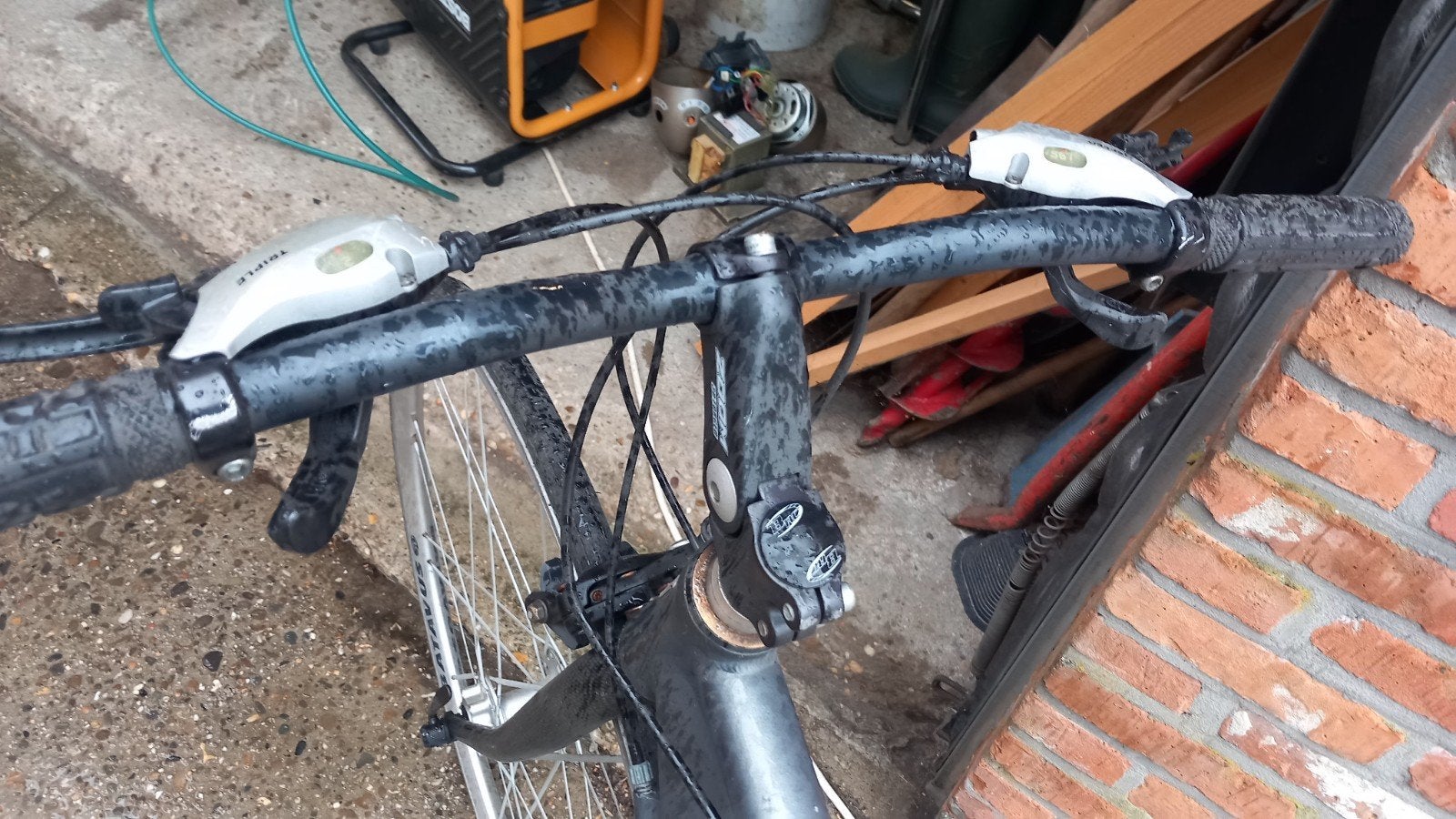 dames sportfiets, Fietsen en Brommers, Gebruikt, 26 inch, Velgrem, 56 cm of meer