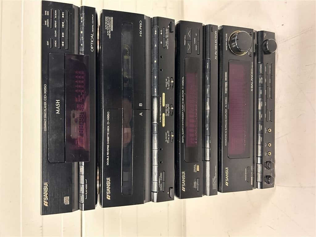 A7412. Sansui stereo toren, Enlèvement ou Envoi, Utilisé, Deck cassettes ou Lecteur-enregistreur de cassettes
