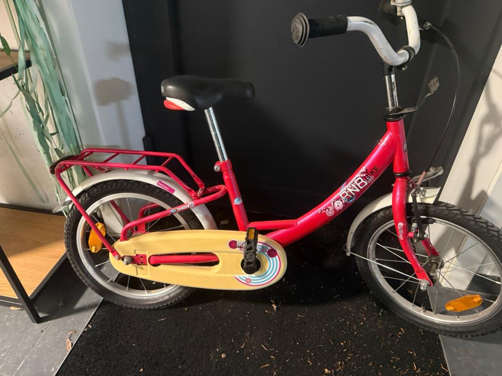 BNB meisjes fiets, Fietsen en Brommers, Fietsen | Kinderfietsjes, Ophalen, Gebruikt, 16 tot 20 inch