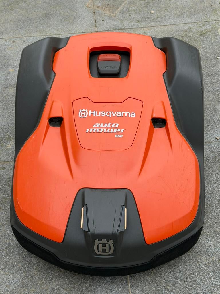 Husqvarna Automover 550 Professional, Tuin en Terras, Ophalen, Cirkelmaaier, Gebruikt, Elektrische grasmaaier
