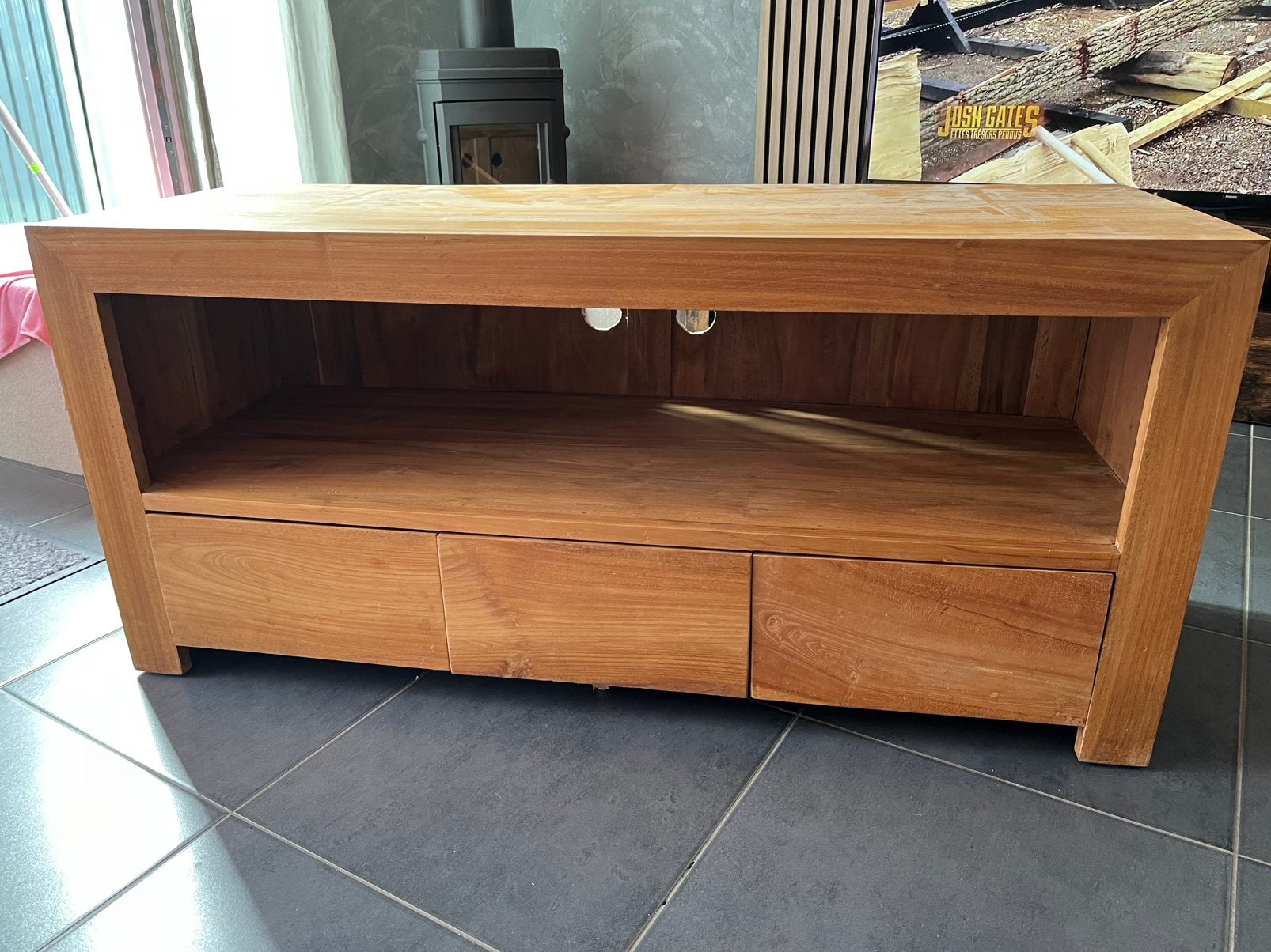 Tv-meubel, Ophalen, Gebruikt, 100 tot 150 cm, Minder dan 100 cm