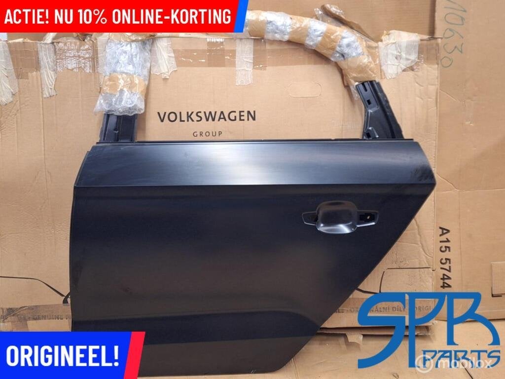 AUDI A3 8V LIMOUSINE LINKSACHTER DEUR Links ACHTER PORTIER, Neuf, Enlèvement ou Envoi, Audi, Porte