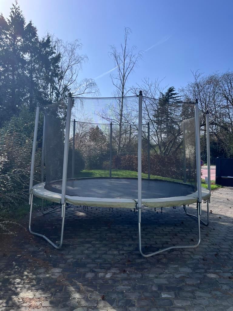 Trampoline Domyos 420, Enlèvement, Utilisé