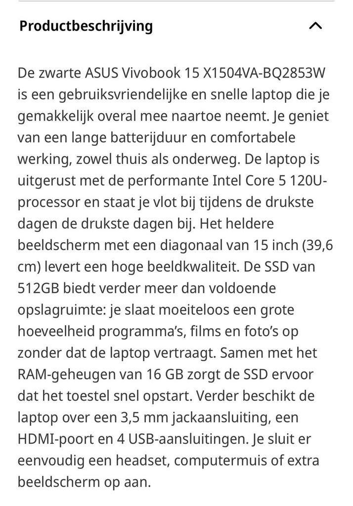 Asus laptop