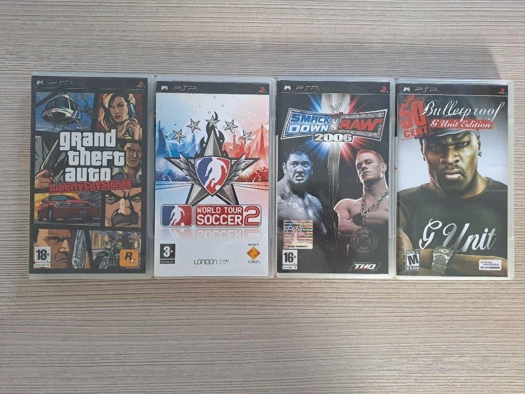 spelletjes psp, Ophalen, Gebruikt, Overige genres, Eén computer