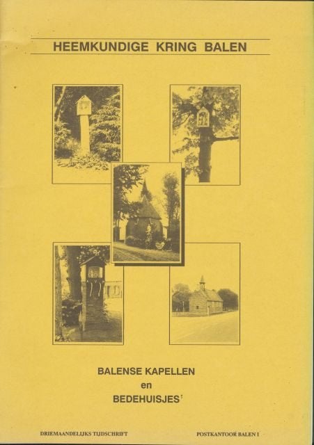 (g242) Balense kapellen en bedehuisjes, Boeken, Ophalen of Verzenden, Gelezen