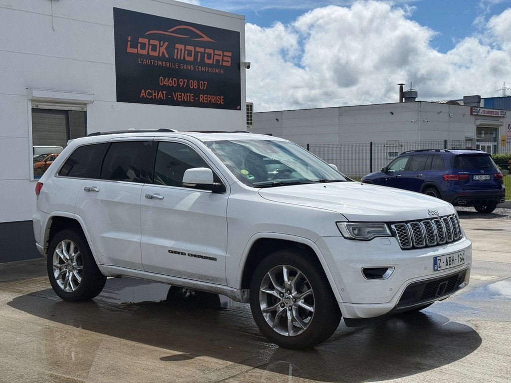 Jeep Grand Cherokee 3.0 V6 TD Overland AUTO CUIR SUSPENSION, Automaat, Leder, 2949 kg, SUV of Terreinwagen