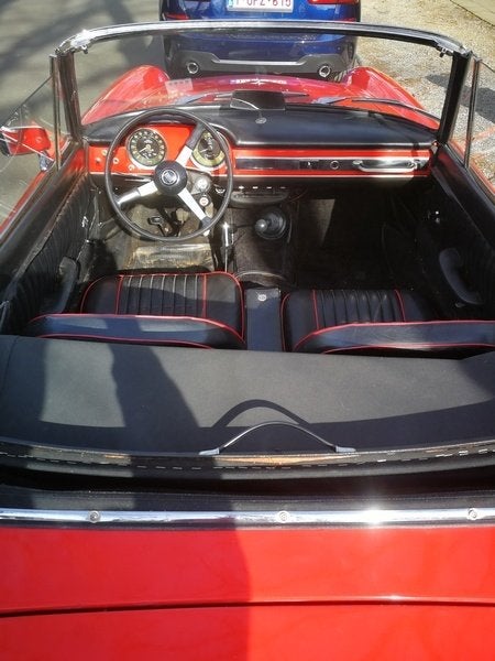 Fiat 1500 Spider 118K 1967 export US, foto 10