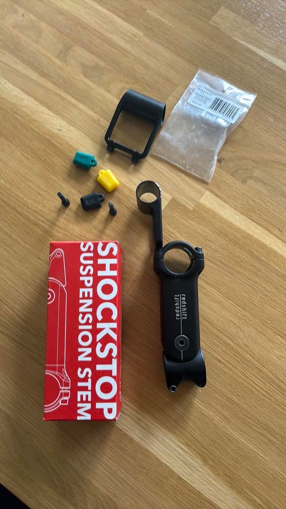 Shockstop suspension stem van RedShift sports.Perfecte staat, Fietsen en Brommers, Fietsaccessoires | Fietscomputers, Zo goed als nieuw