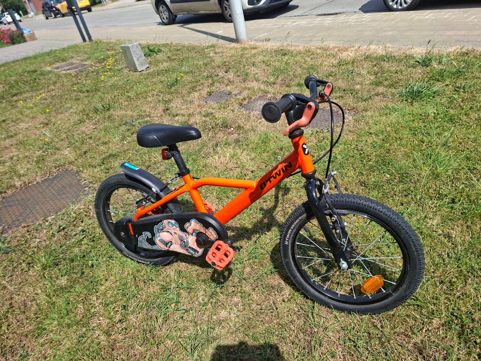 Jongensfiets 16inch b twin, Ophalen, 16 inch
