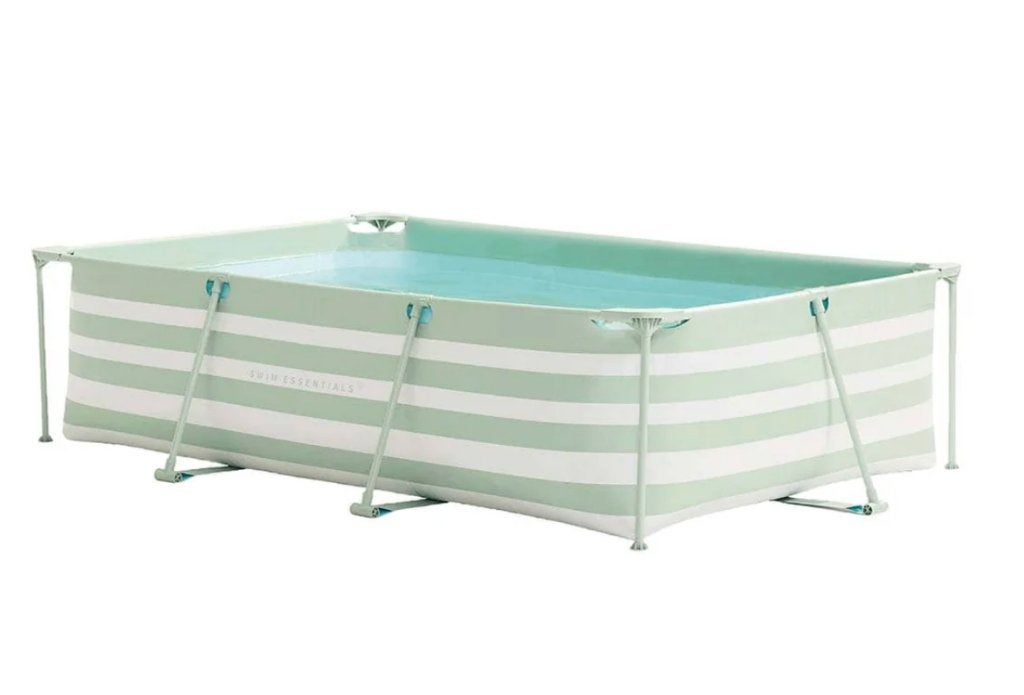 Frame Zwembad groen/wit 200x300x75, Tuin en Terras, Ophalen, Nieuw, Opzetzwembad, 200 tot 400 cm