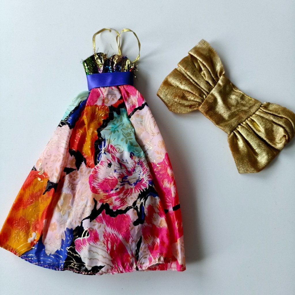Tenue Barbie Haute Couture Private Collections fashion 1991, Collections, Enlèvement ou Envoi, Utilisé, Vêtements
