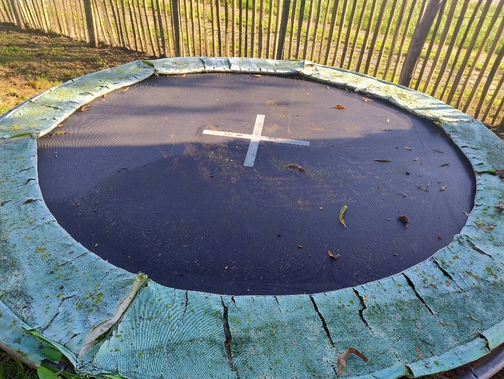 Trampoline, Kinderen en Baby's, Ophalen, Gebruikt