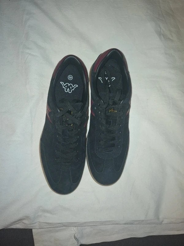 Zwarte en bordeauxrode sneakers van Kappa, Ophalen of Verzenden, Zo goed als nieuw, Schoenen