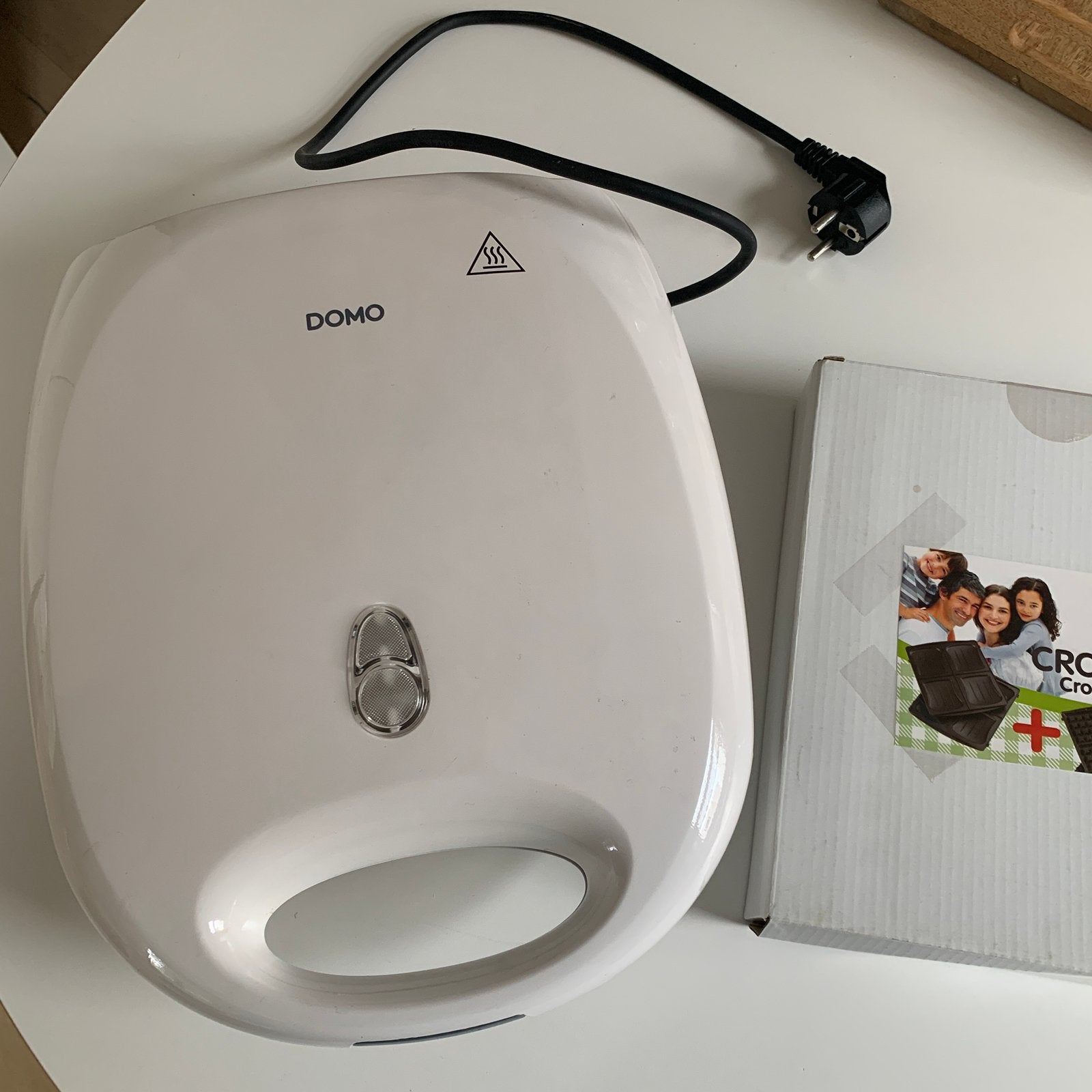 Domo croque en wafelijzer, Elektronische apparatuur, Ophalen, Zo goed als nieuw