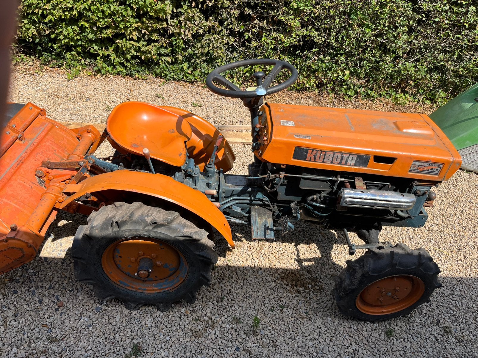 Kubota b6000 minitractor met frees, Zakelijke goederen, Ophalen