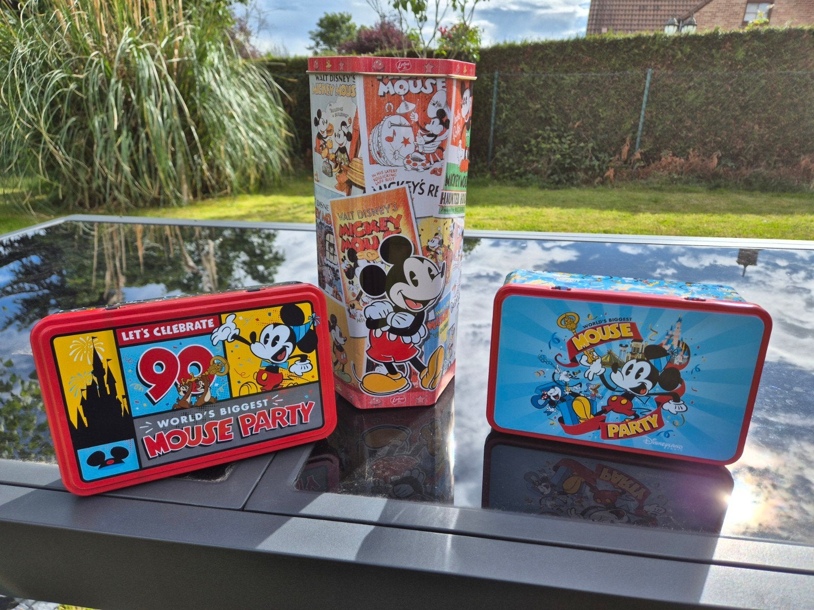 3 boîtes en métal Disney, Collections, Boîte en métal, Enlèvement ou Envoi