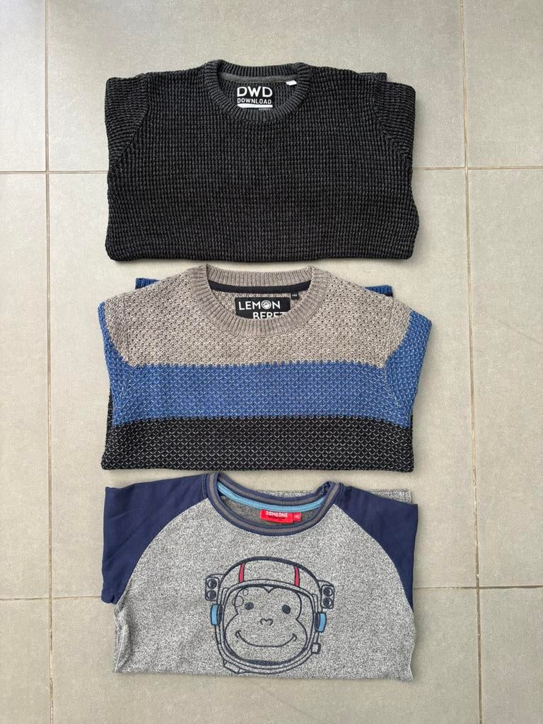 Leuke set van 3 truien maat 140 - Someone, Lemon Beret & Dwd, Ophalen of Verzenden, Zo goed als nieuw
