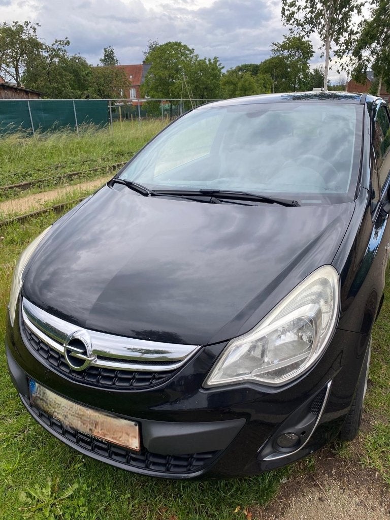 Opel Corsa 1.4 Benzine, Autos, Opel, Particulier, Corsa, Air conditionné, Essence, Noir, Noir