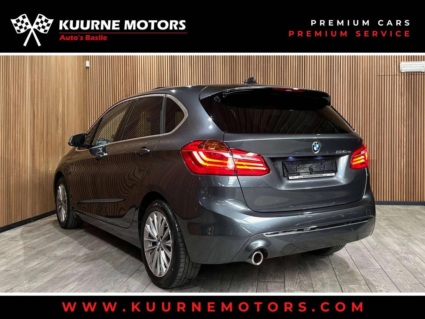 BMW 2 Serie 225 xe Luxury Alu17"/Pano/Cam/Leder/Led/Hud/Keyl, Autos, BMW, Argent ou Gris, Euro 6, Entreprise, Noir