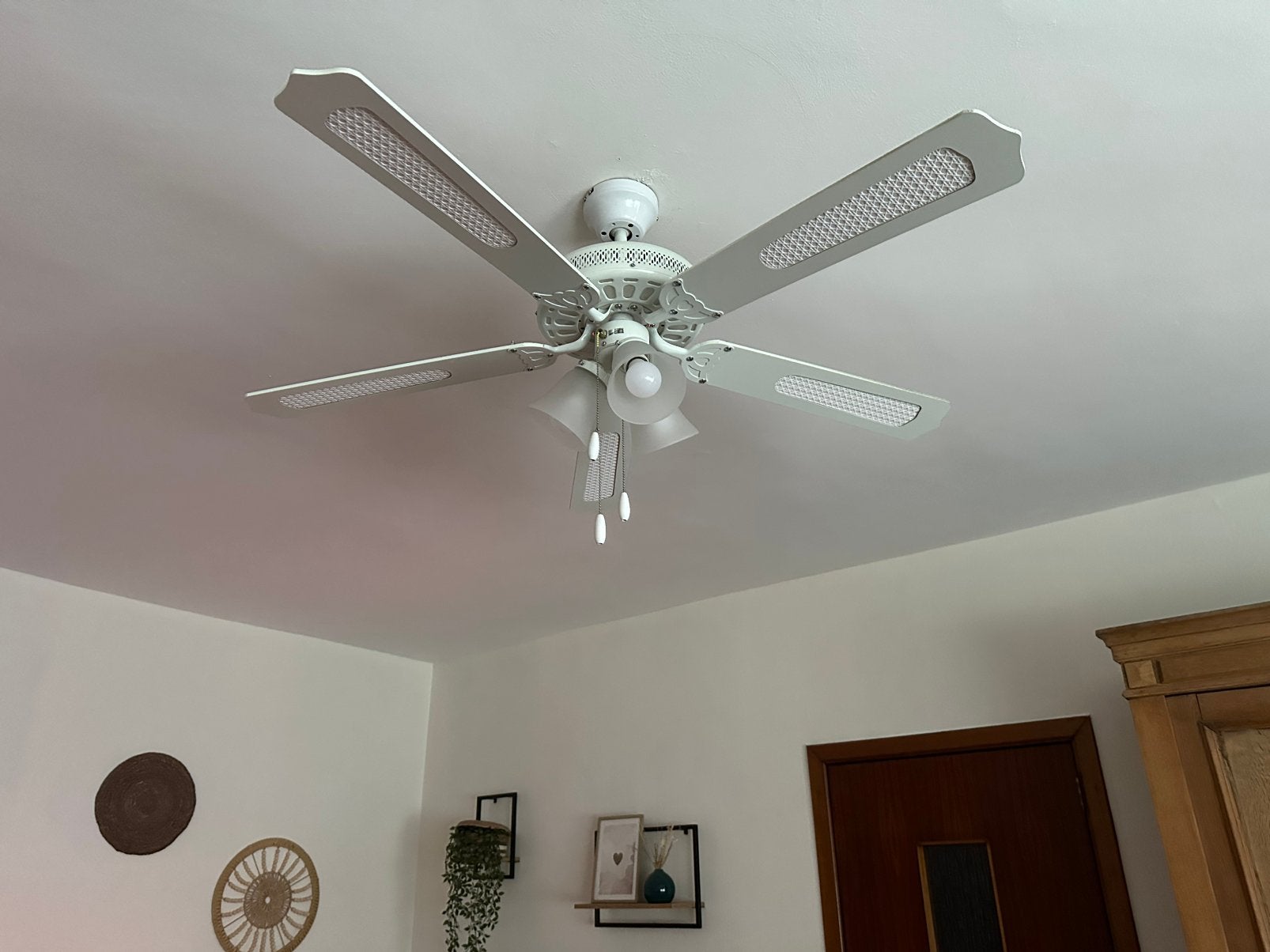 À vendre, ventilateur de plafond, 132 cm de diamètre, Electroménager, Enlèvement, Comme neuf, Ventilateur de plafond